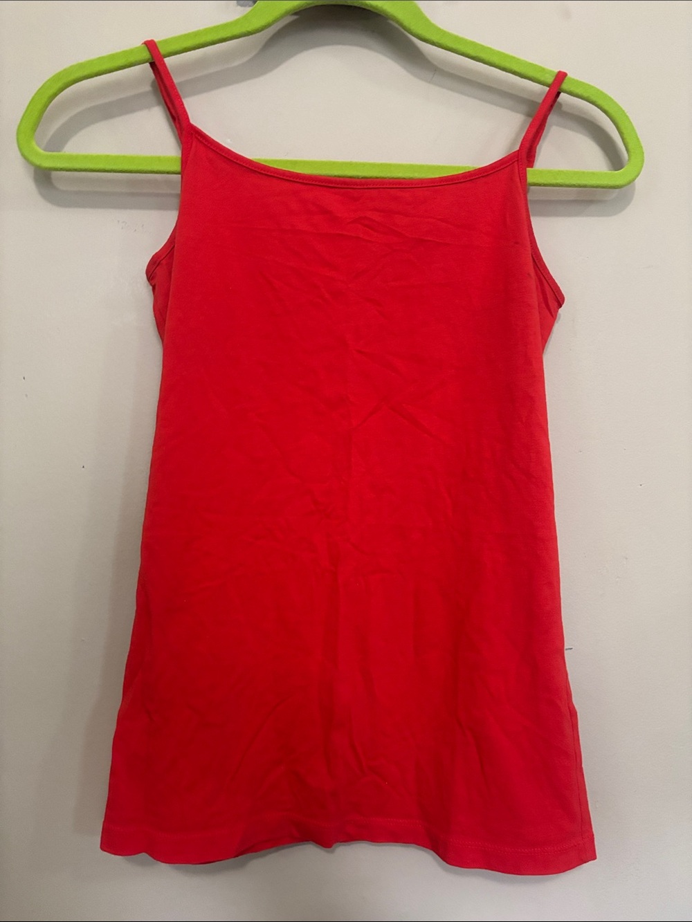 LOFT Red Spaghetti Strap Camisole